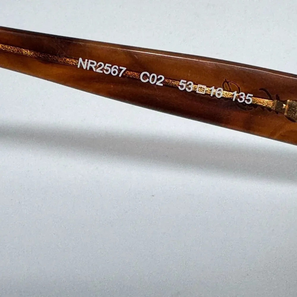 Nina Ricci Eyeglasses France Frame NR2567-C02 Brown 53-16-135 H15748‎